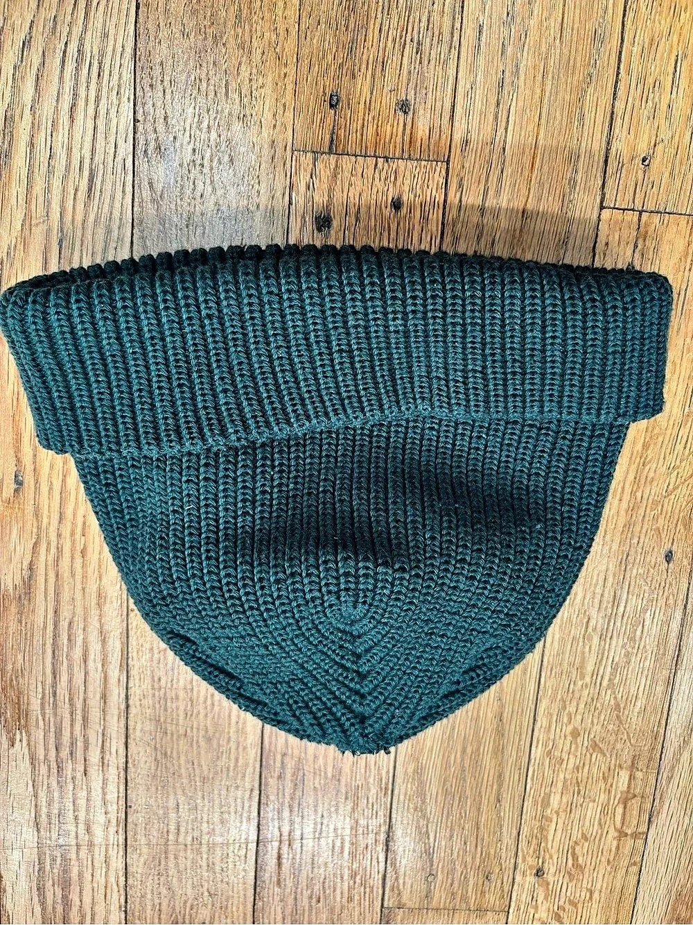 The North Face kids Rib Knit Beanie in Green